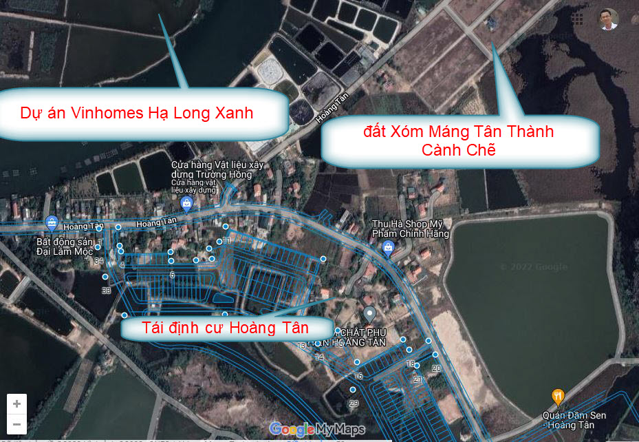 dự án khu tái định cư Hoàng Tân