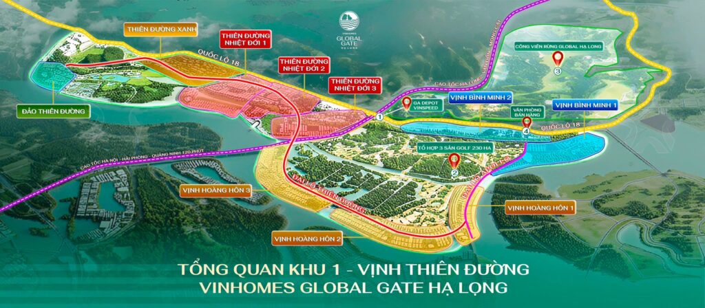phân khu châu mỹ vinhomes global gate hạ long
